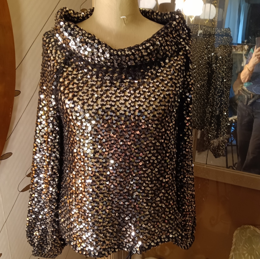 Sequin Top Lee Jordan New York Niemann Marcus